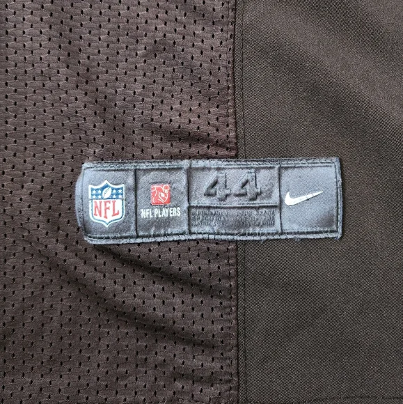 Cleveland Browns NIke On Field NfL Jersey Sz 48 Brown #2 Manziel Sewn Stitched - Picture 5 of 14